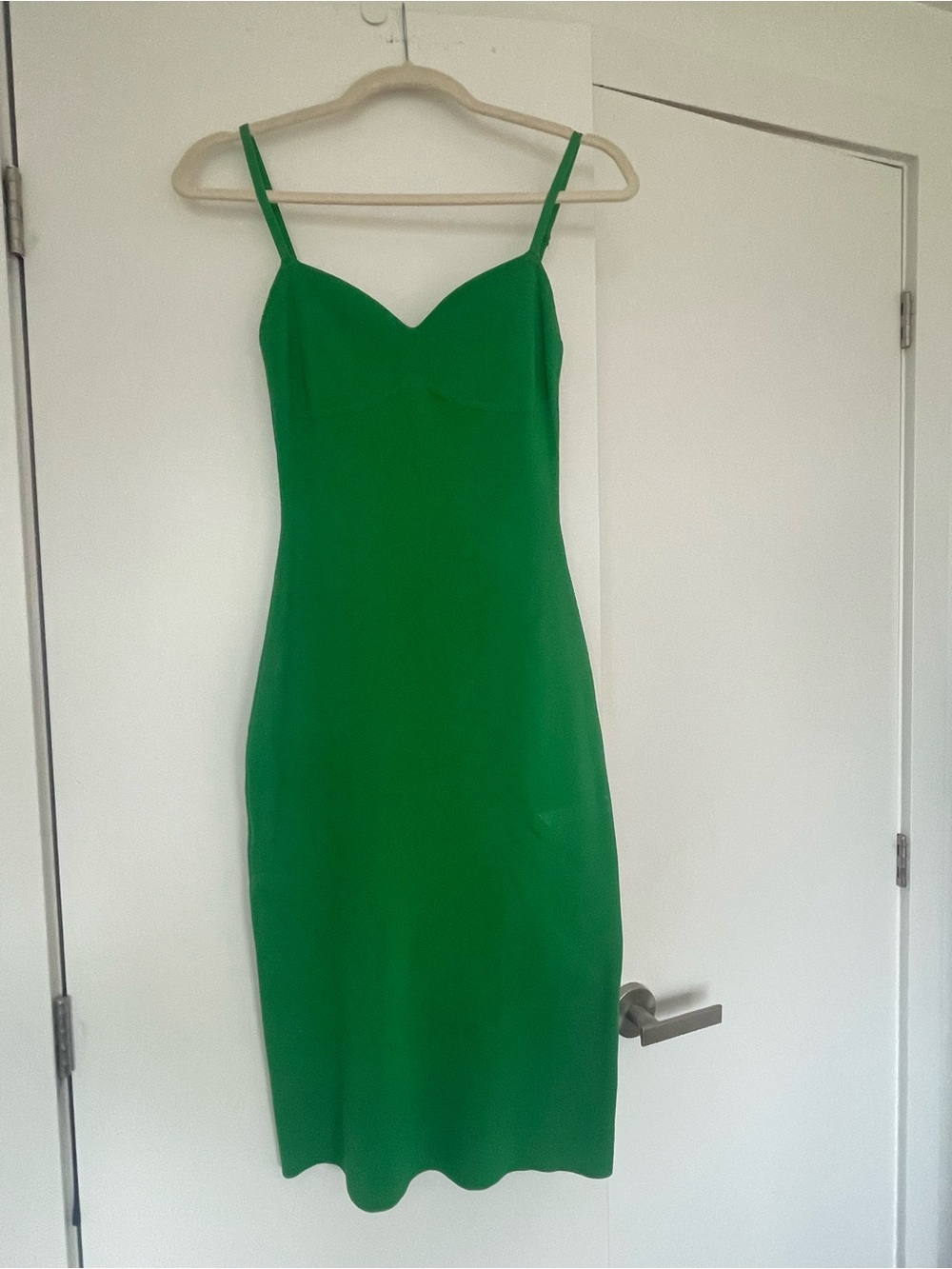 Babaton Lariat Green Bodycon Midi Dress Aritzia - Picture 2 of 5